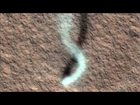 Giant alien worm spotted on Mars