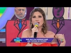Domingo Legal   Livia Andrade dá tortada na cara dos famosos