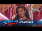 Alondra Santos: Young Singer Performs Ricky Martin Hit - America's Got Talent 2015