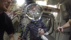 What happens when you put a GoPro camera in a water bubble on the International Space Station?