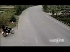 Motorcycle Vs Truck Head on Collision