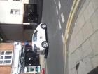 Traffic enforcement Car parks on Double Yellow, and then a Zig-Zag..