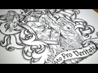Coat Of Arms Half Sleeve Tattoo Design - Speed Drawing