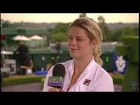 Kim Clijsters visits the Live @ Wimbledon Studio