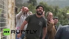 Greece: Tensions flare during protest against refugee screening centre in Kos