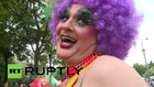 Austria: Thousands march for gay pride in Vienna *EXPLICIT*