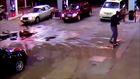 CCTV Captures Hit and Run at Houston Gas Station