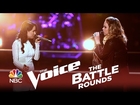 The Voice 2014 Battle Round - Bree Fondacaro vs. Taylor Brashears: 