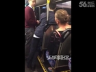 50 yo racist Australian woman verbally offends Chinese student on bus