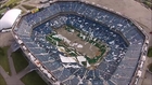 Drone Footage Shows Pontiac Silverdome in State of Decay