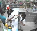 Cell phone robbery in drugstore