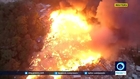 Aerial footage: Inferno ripping through Sao Paulo