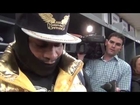 Marshawn Lynch Panthers post game interview 1/10  