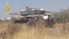 Syrian Sunni Arab citizen soldiers put another locally modified T-55 into the field against Tehran's puppet forces: Dara'a City (July 29th, '15)