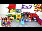 Lego Friends 2 House with Slide For Olivia, Mia, Emma, Stephanie, Andrea.