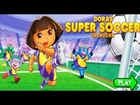 DORA THE EXPLORER Soccer Game & Cooking With Dad