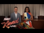 Eat Your Effin Vees with Jimmy Kimmel and First Lady Michelle Obama