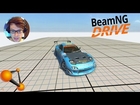 BeamNG Drive Vehicle Mod - Mazda RX-7 FD3S Amemiya D1 Drift (+Webcam)