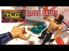 GTS WRESTLING: TLC PPV Event! WWE Mattel Wrestling Figure Matches Animation! Tables Ladders Chairs
