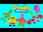 Spongebob Squarepants Patrick Mr. Krabs Squidward Playset Toy Review Nickelodeon Imaginext