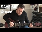 Queen - Save Me - Guitar Solo Tutorial (Guitar Tab)