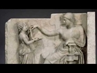 Ancient Greek sculpture depicting a.... laptop???
