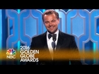Leonardo DiCaprio Wins Best Actor in a Drama at the 2016 Golden Globes
