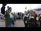 Packers fans reenact awkward the Chris Christie hug