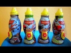 4 Surprise Eggs Planes Movie Toys Unboxing Drinks from Poland 2013 Huevos Sorpresa
