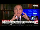 Giuliani: Trump is a genius for not paying taxes