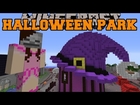 Minecraft: HALLOWEEN PARK (Witch's House, Ghost Train, & Mask Shop) [1]