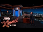 Jon Hamm Throws Gummi Bears in Jimmy Kimmel’s Mouth