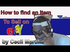How to find an item to sell on eBay using Ds Domination by Cecil Marche