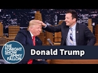 Donald Trump Lets Jimmy Fallon Mess Up His Hair