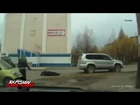 Russian Pedestrian Getting Hitting and Run Over By Cars and Motorcycles Compilation Part 1