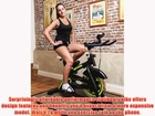 Semi Commercial Fitness Bike Home Workout Gym Master Heavy Duty Exercise Machine in Black 18kg