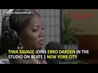Tiwa Savage Joins Ebro Darden In The Studio On Beats 1 New York City | Pulse TV