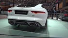 Jaguar F-Type R at Geneva Motor Show 2014