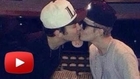 Justin Bieber & Austin Mahone Kiss | Fans Freak Over Bisexual Hoax