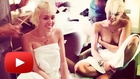 Miley Cyrus Shares A Semi-Naked Selfie