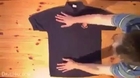 How to fold a T-shirt in under 2 seconds