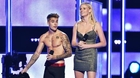 Justin Bieber Strips Down to Boxers Onstage