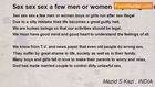 Mazid S Kazi , INDIA - Sex sex sex a few men or women boys or girls run after sex illegal
