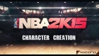 NBA 2k15 - Character Creation [PS4]