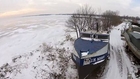 A Beautiful Aerial View of Ontario's Frozen Seascape