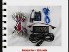 DIY Boblight 50 WS2801 rgb ambilight kit   arduino uno   usb lead   5v power supply For LED