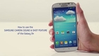 How do I take a Sound & Shot photo on my Samsung Galaxy S4?