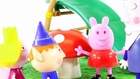 Play Doh Ben & Holly's Delivery Truck Peppa Pig Wise Elf Playdough Ice Cream DCTC Toy Epis