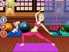 Frozen Elsa at Fynsy`s Gym Yoga Game - Compilation