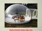 Inflatable Bubble Tent House Dome Outdoor Clear Show Room with 1 Tunnel for Camping for Photo